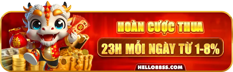 hoàn cược thua 23h mỗi ngày